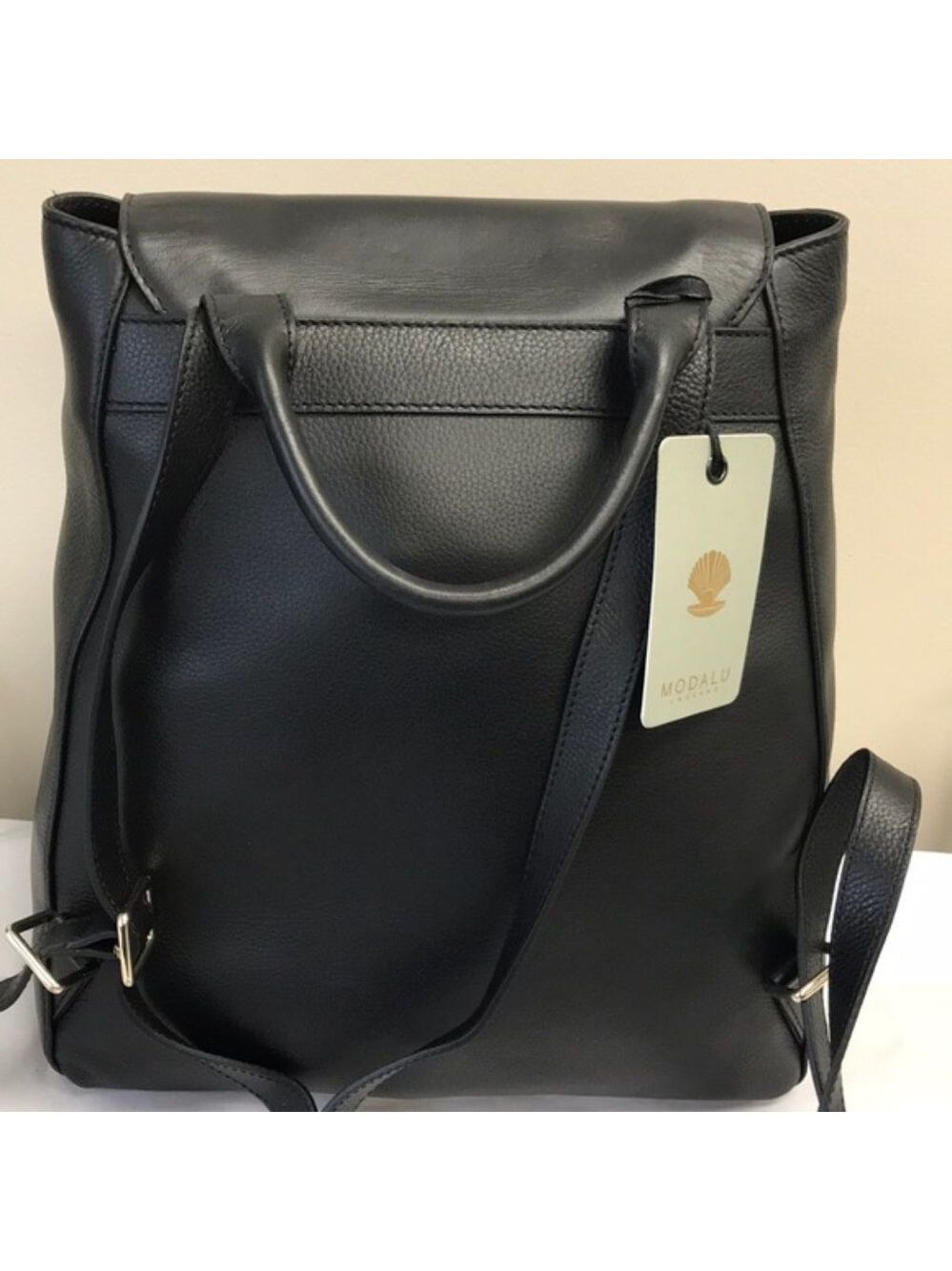 Modalu Agatha Leather Backpack Rucksack - Picture 4 of 8